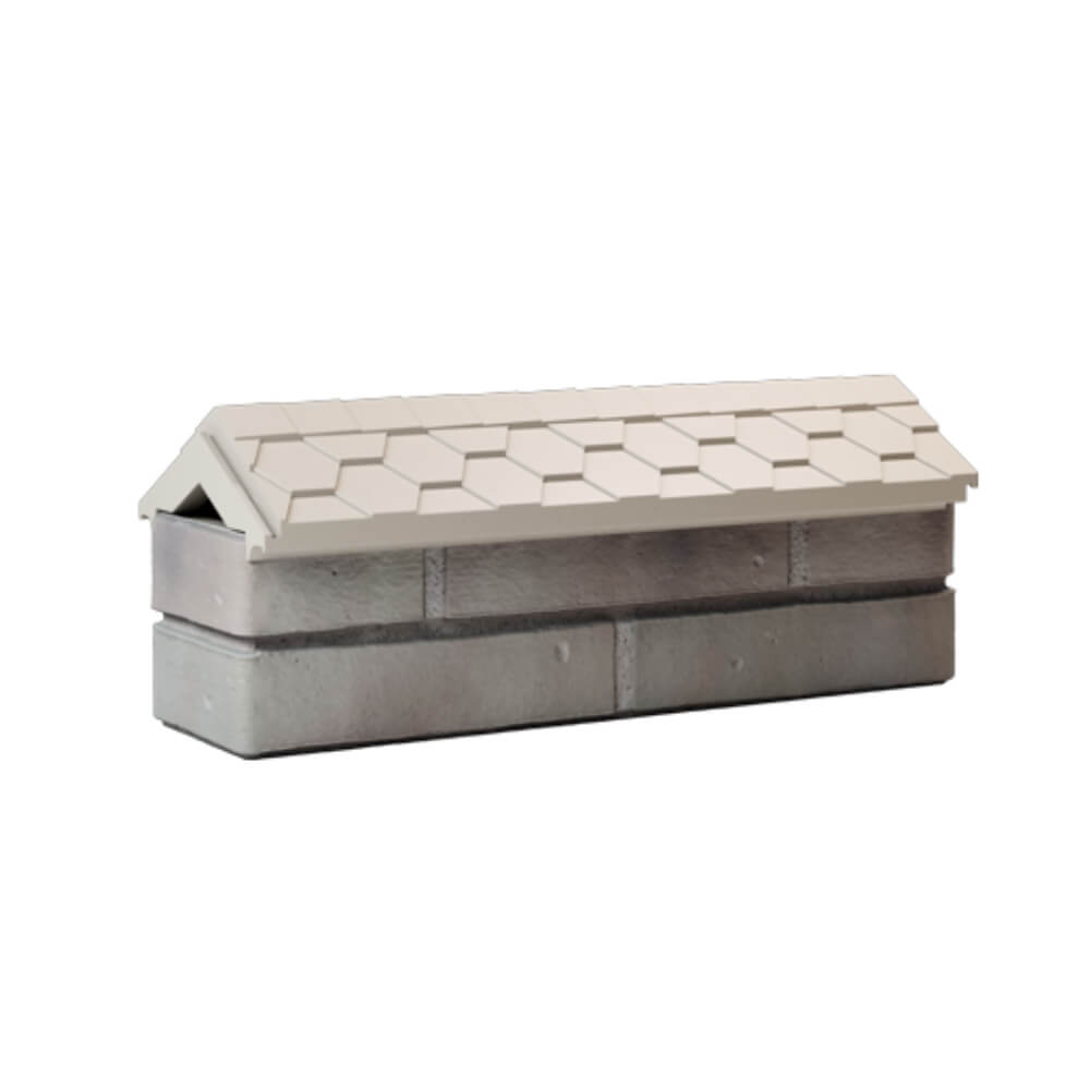 Парапет Zking Эверест Бежевый с посадкой на 0.5 кирпича (130мм) Волгоград фото