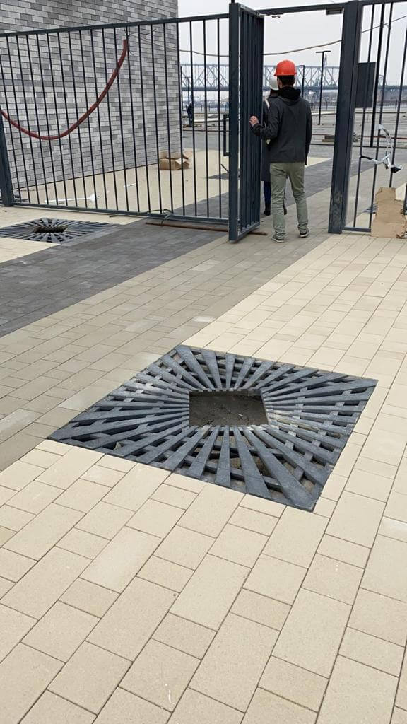 Приствольная решетка для дерева ZKING ATMOSPHERE 1.2х1.2м Черная в Волгограде фото