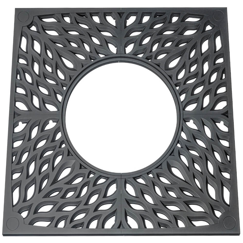 Приствольная решетка для дерева ZKING CRUST 2х2м Черная Волгоград фото