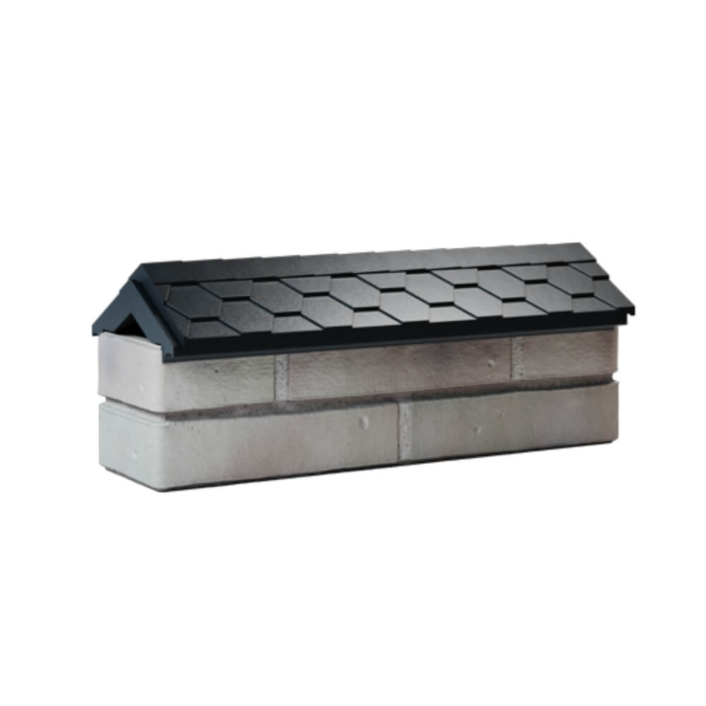 Парапет Zking Эверест Черный с посадкой на 0.5 кирпича (130мм) Волгоград фото