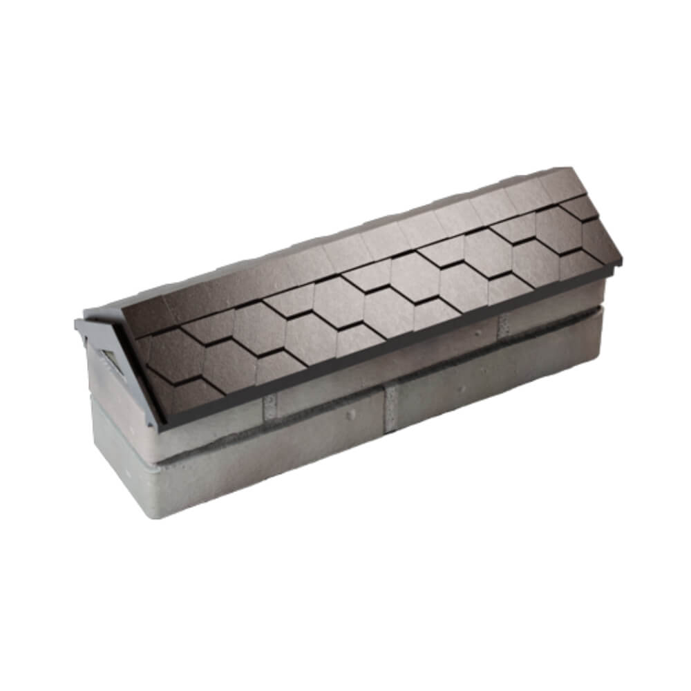 Парапет Zking Эверест Коричневый с посадкой на 0.5 кирпича (130мм) в Волгограде фото