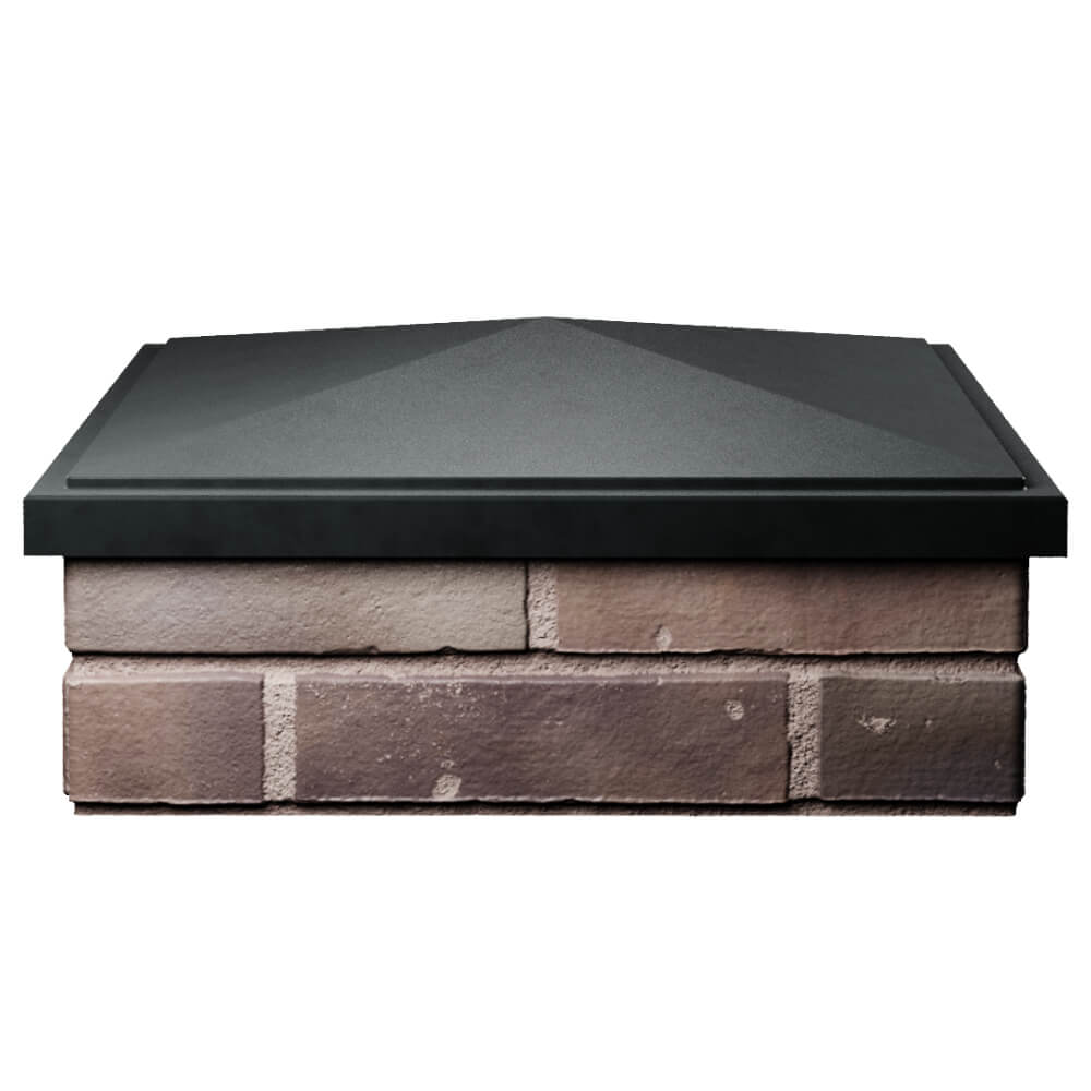 Колпак Zking БонаМоно Черный на столб 2х2 кирпича (515х515, 530х530мм) Волгоград фото