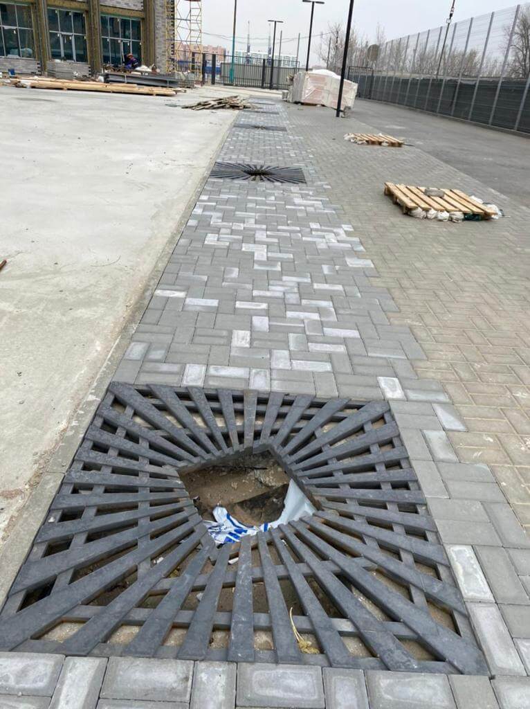 Приствольная решетка для дерева ZKING ATMOSPHERE 1.2х1.2м Черная в Волгограде фото