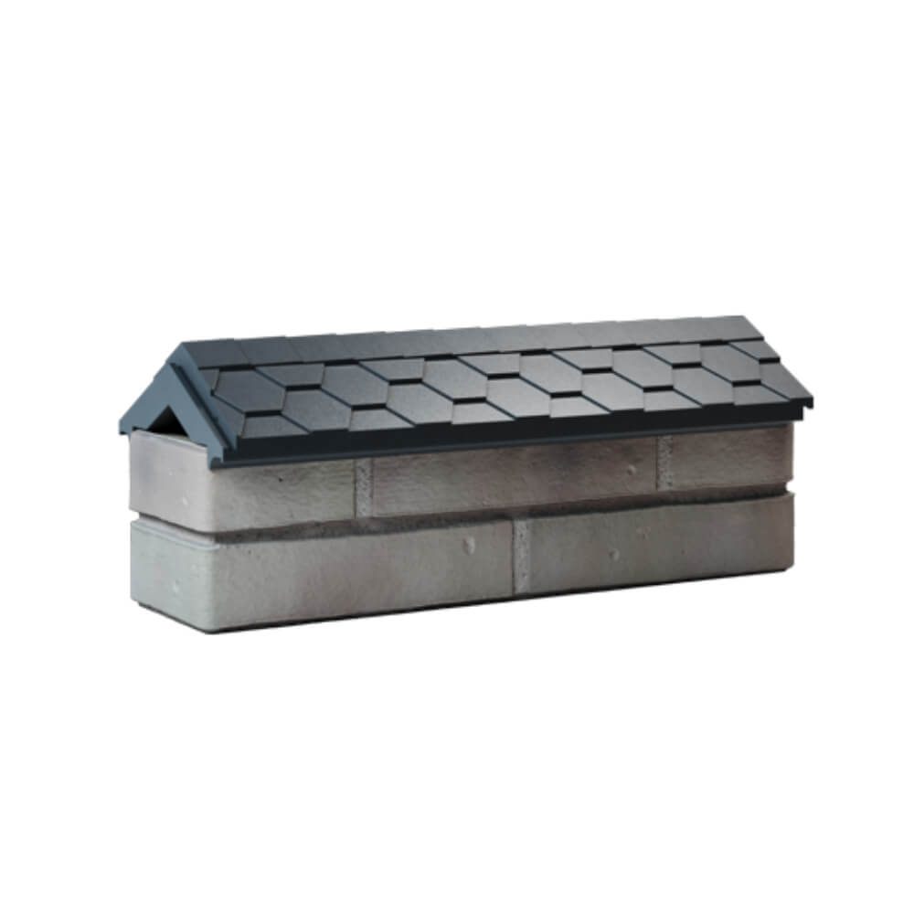 Парапет Zking Эверест Серый с посадкой на 0.5 кирпича (130мм) Волгоград фото