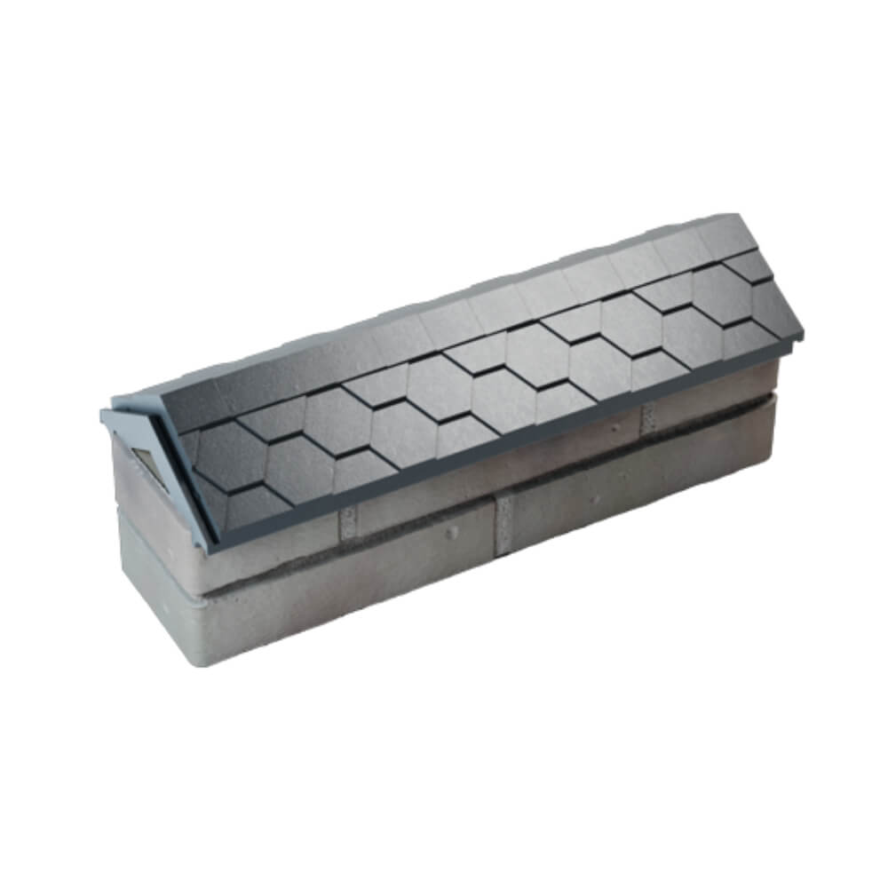 Парапет Zking Эверест Серый с посадкой на 0.5 кирпича (130мм) в Волгограде фото